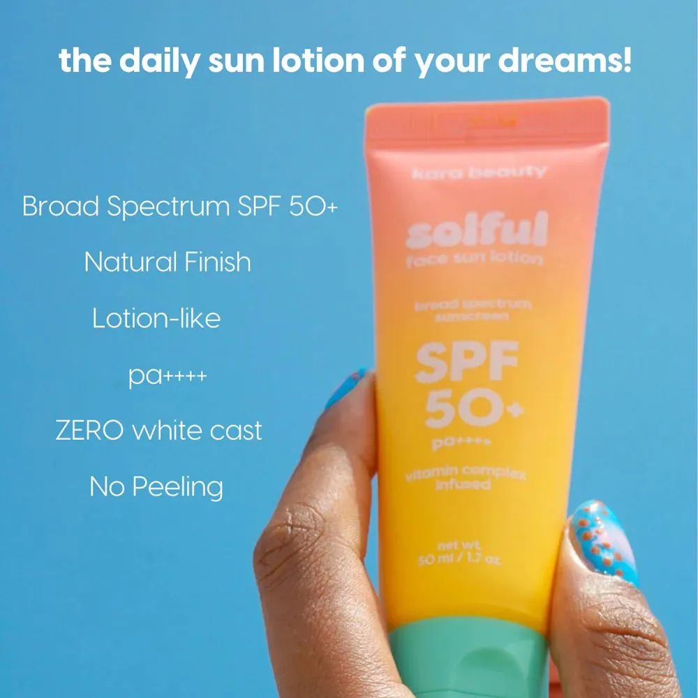 Kara Solful SPF 50 Face Sun Lotion