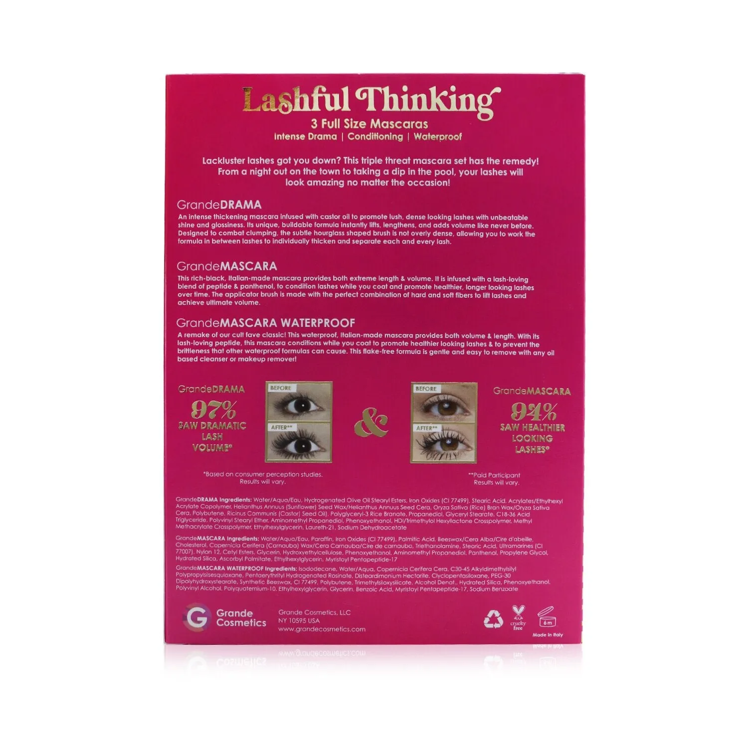 Lashful Thinking Set (3x Mascara)