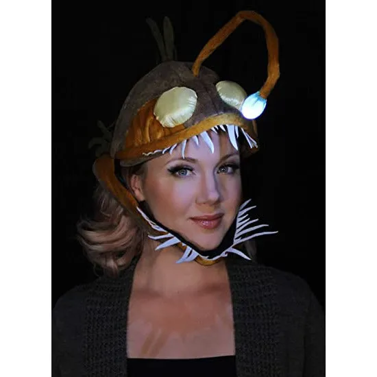LIGHT UP ANGLERFISH JAWESOME HAT