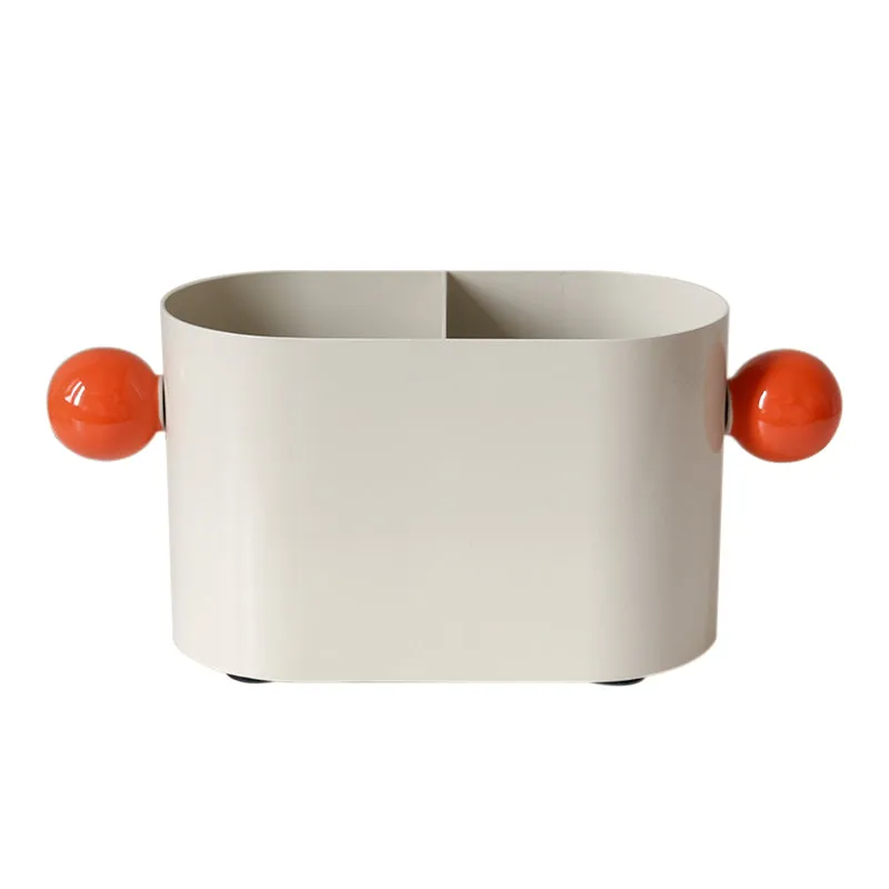 Premium Sense Retro Ins Light Luxury Makeup Brush Bucket