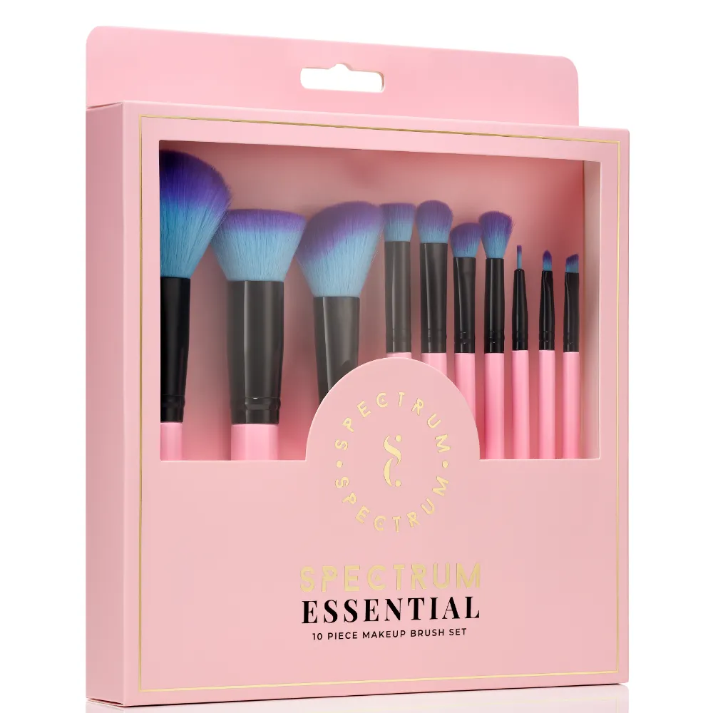 Spectrum Collections 10 Piece Pink Essential Brush Set