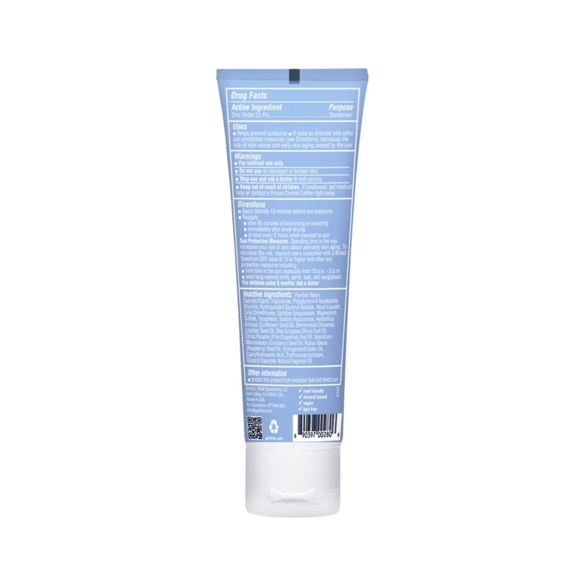 Thinksport Sunscreen Spf 50 