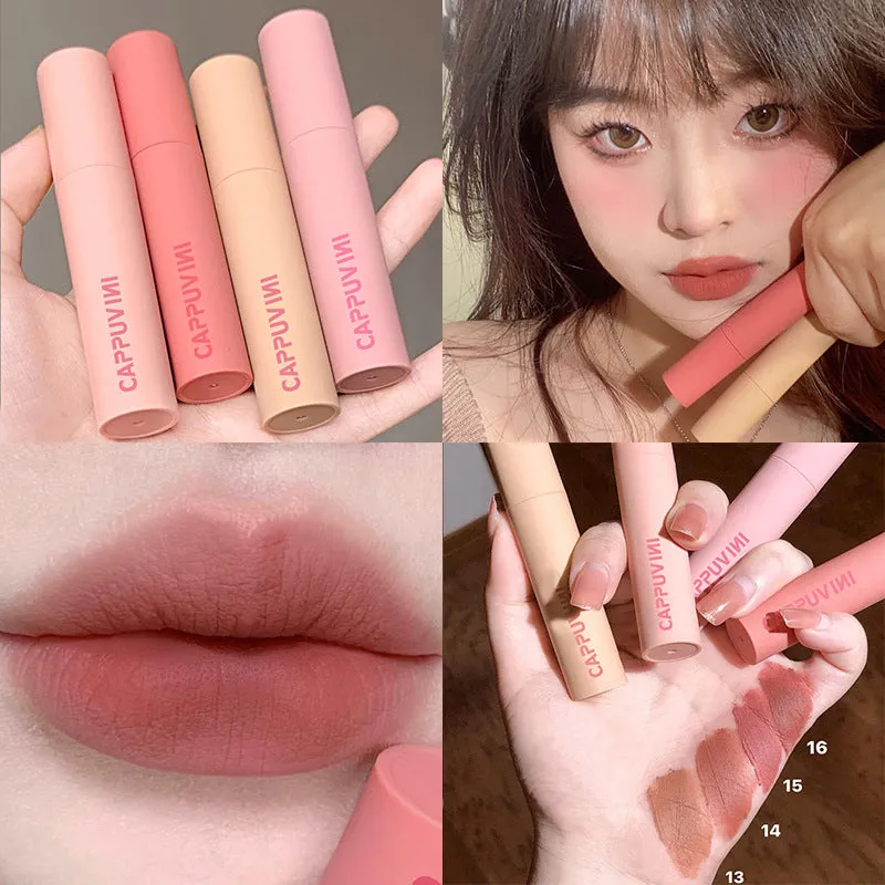 Velvet Matte Lip Glaze in Various Shades
